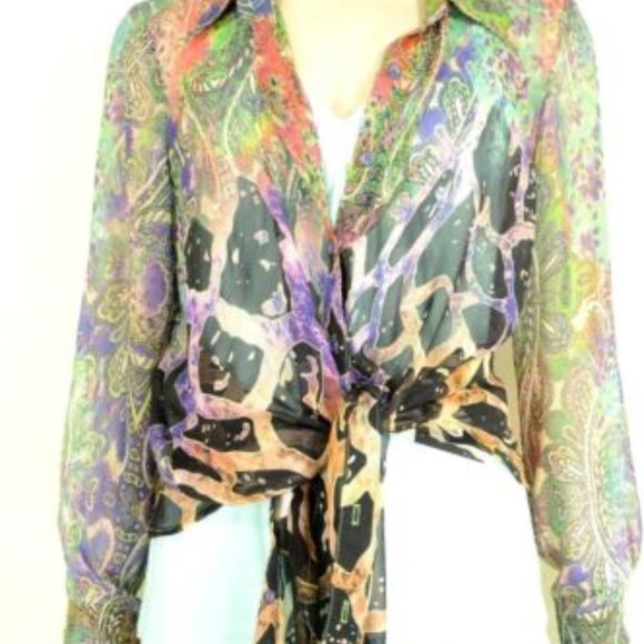 NWOT Mesmerize Long top Size S - Picture 2 of 6